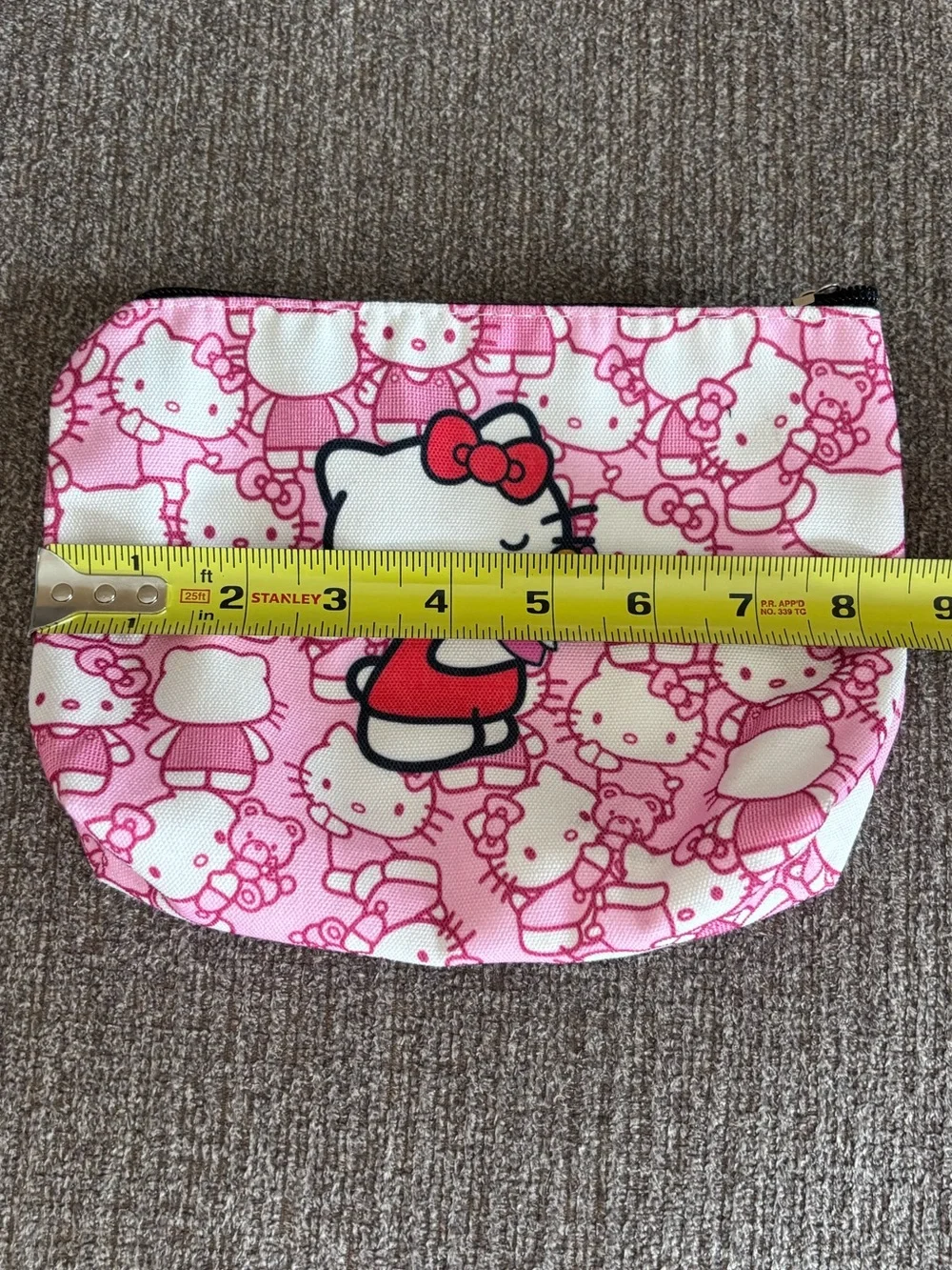 Hello Kitty Pink and White Kids Pencil Pouch